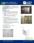 thumbnail of Tech sheet_Recovery Door Double and with Locking Header Set